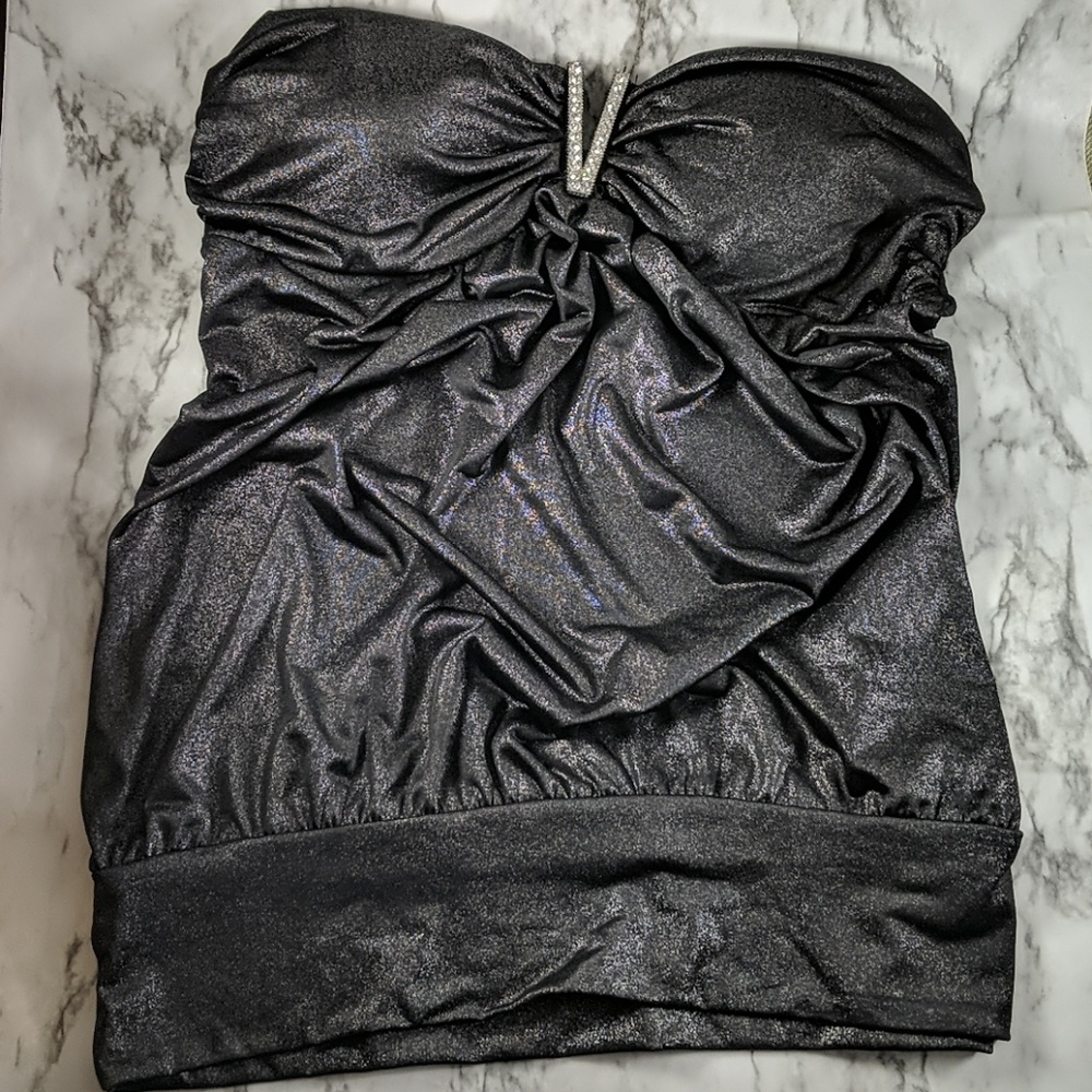 Heart Shaped Strapless Top